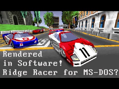 Screamer is Ridge Racer and Daytona USA for MS-DOS!