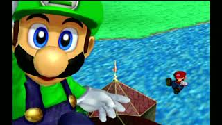 Super Smash Bros. Melee Luigi Cutscene