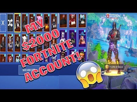 Showcase Of The Best Locker In Fortnite Over 120 Skins All - my 2000 fortnite account fortnite locker showcase