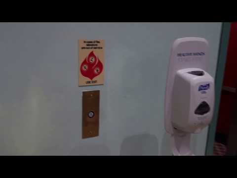 1980s Dover Traditional Traction Elevators at The Tazewell Building, Norfolk, VA