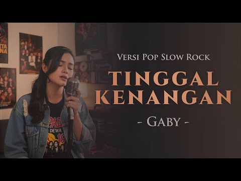 Tinggal Kenangan – Gaby | Pop Slow Rock Cover AI (Lirik Video)