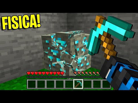 GIOCO A MINECRAFT CON LA FISICA REALISTICA