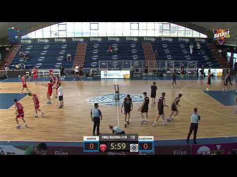 PALLACANESTRO VARESE vs STELLA AZZURRA ROMA (Finali Nazionali UNDER 19 M - QUARTI DI FINALE)