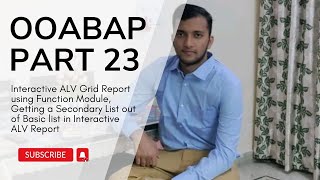 2.23 Interactive ALV Grid Report using FM
