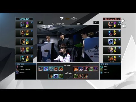SSG vs Najin Game 1 Highlights (Champions Spring Korea 2015)
