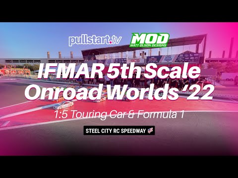 IFMAR 5th Scale Worlds by MOD // Thursday — Qualifying // Steel City RC Speedway 🇺🇸