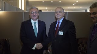 Встреча Министров иностранных дел Армении и Ирака