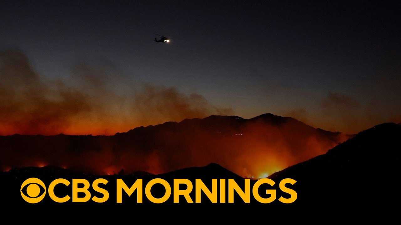 Powerful Santa Ana winds fueling wildfires in Southern California