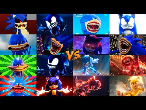 All Characters Mega-Mix: Sonic exe 🔴 Sonic exe 🔴 Shin Sonic 🔴 Shin Sonic Tapes 🔴 Sonic The Hedgehog