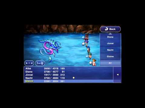 Final Fantasy Dimensions (iOS) - Boss #26 - Leviathan (Optional)