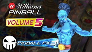 A Look At Williams Pinball Volume 5 - Tales of the Arabian Nights, Cirqus Voltaire, & No Good Gofers