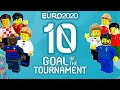 UEFA Euro 2020 - Top 10 Goals Of The Tournament in lego football Film