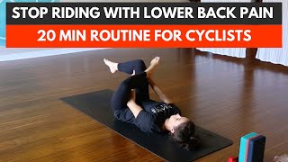 Stop Riding With Lower Back Pain | 20 Minute Mobility Routine for Cyclists