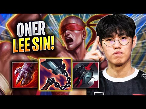 ONER TRIES LEE SIN WITH NEW BUFFS! - T1 Oner Plays Lee Sin JUNGLE vs Taliyah! | Season 2023