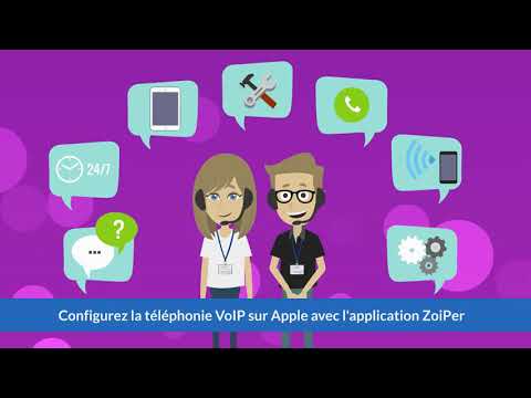 Configurez la téléphonie VoIP sur Apple avec l'application ZoiPer