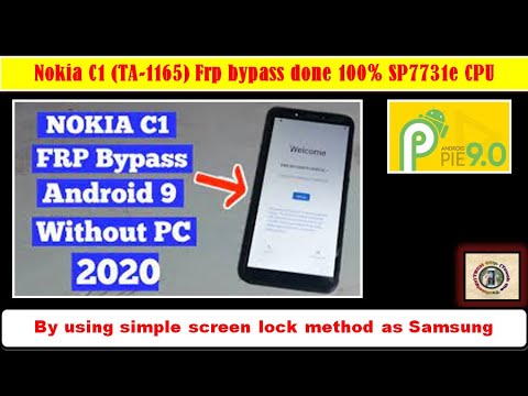 Nokia C1 Frp Lock After Hard Rest Problem Fix No Command at Recover Mode 2022 | TECH City 2.0