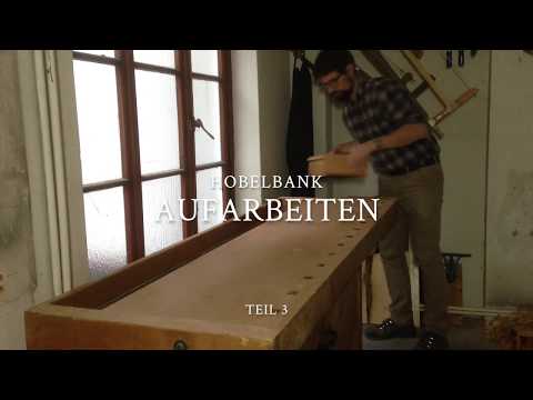 Hobelbank aufarbeiten - Teil 3 - Vorderkante