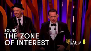 The Zone of Interest wins the BAFTA for Sound