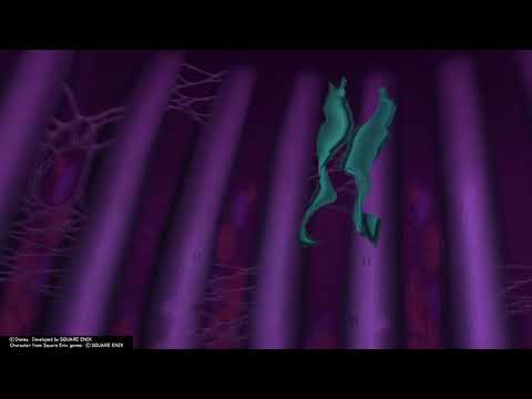 Kingdom Hearts Final Mix (PS4) Cutscene #93 Ursula Makes Her Escape