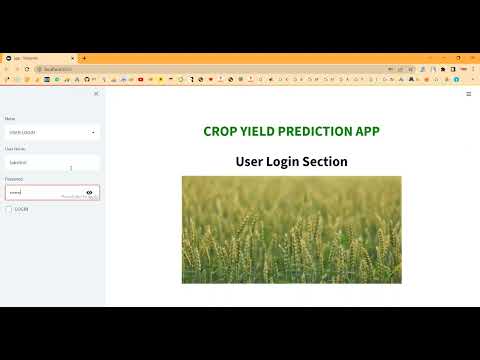 Crop Yield Prediction Using Machine Learning Techniques in Python Projects