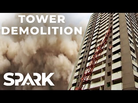 Destroying A Tower Block | Demolition Squad