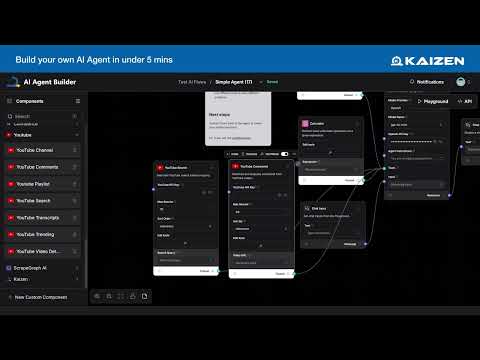 Demonstration of AI Agents at Work