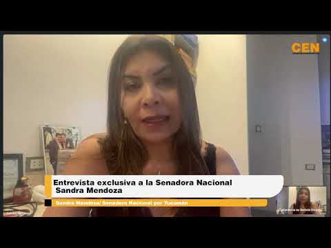 Entrevista exclusiva a la Senadora Nacional Sandra Mendoza