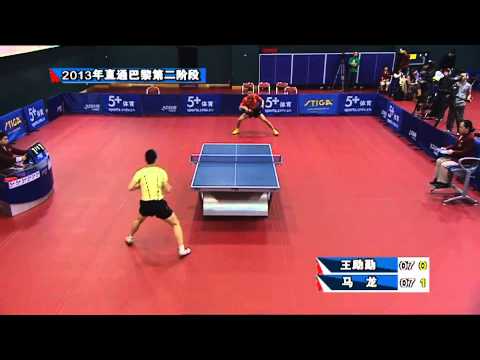 2013 China Trials for WTTC: MA Long - WANG Liqin [HQ] [Full Match/Chinese]