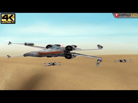 Star Wars: Rogue Squadron 3D (1998) - PC Gameplay 4k 2160p / Win 10