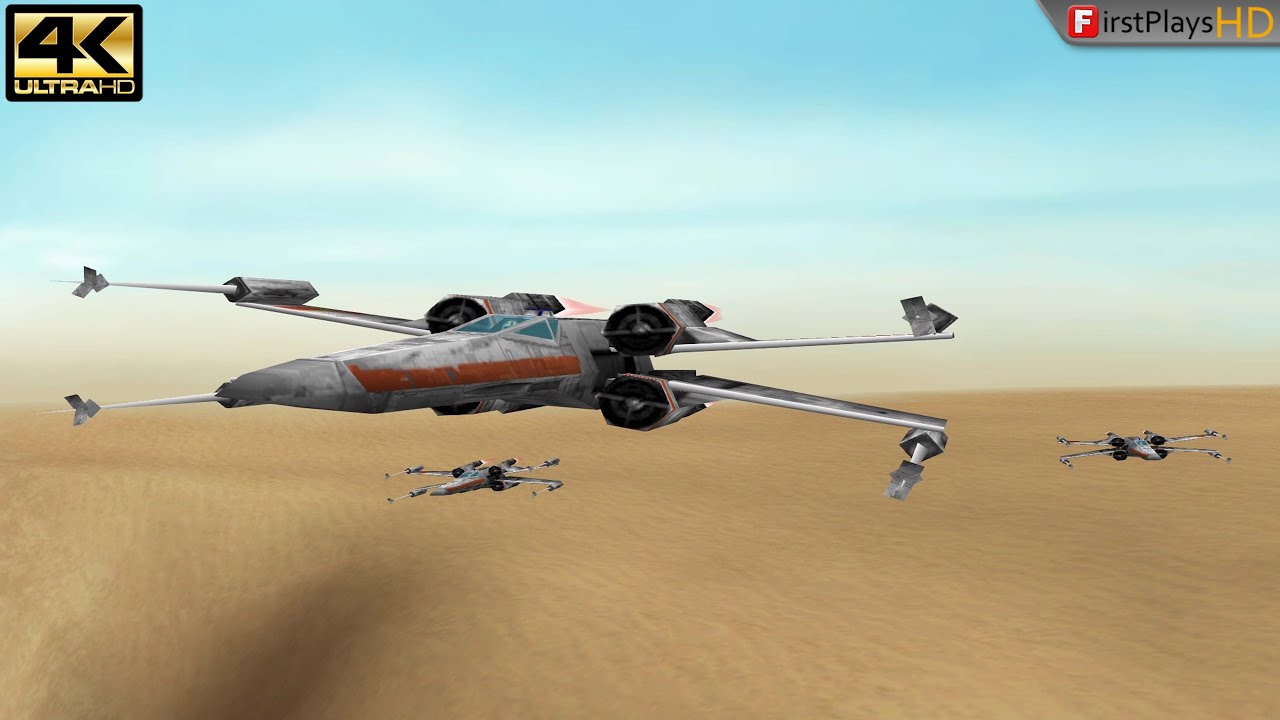 Star Wars: Rogue Squadron 3D (1998) - PC Gameplay 4k 2160p / Win 10 - YouTube