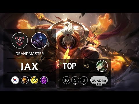 Jax Top vs Riven - KR Grandmaster Patch 9.11