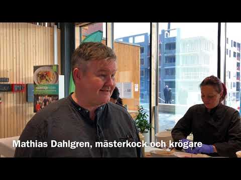 Mathias Dahlgren, mästerkock & krögare. Invigning Södertälje Science Park 30/1-18