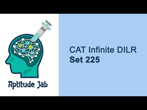 CAT Infinite DILR - Set 225 | 600 Questions in 6 Days!!! | Data Table