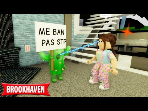 CACTUS GETS BANNED BY SUBSCRIBERS?! BROOKHAVEN RP - ROBLOX