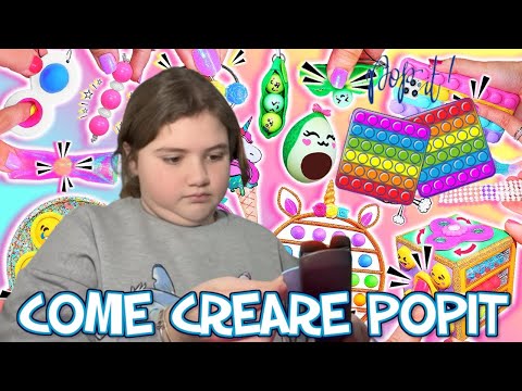 COME FARE I POP IT  DA SOLI IN CASA | TUTORIAL HOW MAKE POPIT TOYS AT HOME  by @MargheGiuliaKawaii