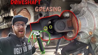 4th Gen 4Runner Driveshaft Greasing