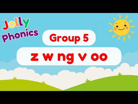 Jolly Phonics Group-5 | Jolly Phonics for Kids with Lyrics