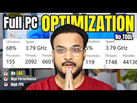 Full PC 🚀OPTIMIZATION For Performance & GAMING - Fix LAG (2025)