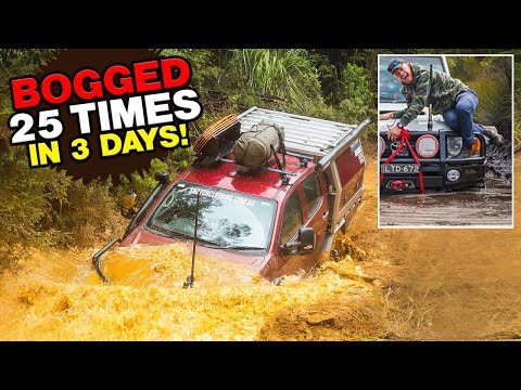 AUSTRALIA'S MUDDIEST TRACKS! Bogged, Picture Perfect Campsites & The Wild West Coast of Tasmania