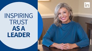 Leadership and Management Tutorial - How to inspire trust