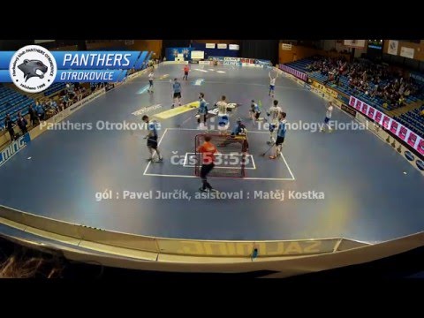 4. čtvrtfinále Tipsport Superligy: Hu-Fa Panthers Otrokovice vs Technology Florbal MB