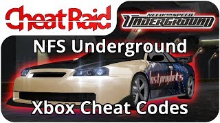 Need For Speed: Underground Cheat Codes | Xbox