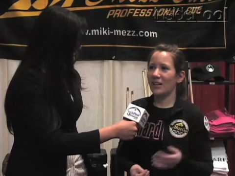 Sarah Rousey Interview at the Super Billiards Expo