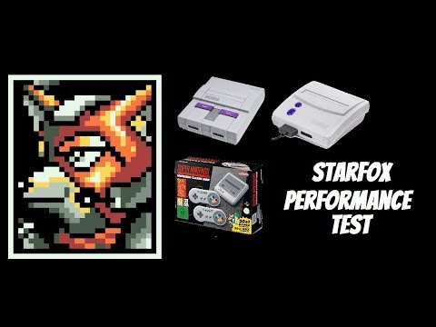 Starfox Performance difference: Original vs Junior vs Mini