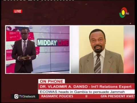 Heads of ECOWAS are in Gambia to persuade Jammeh to accept results - 13/12/2016