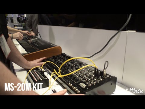 MS-20M Kit by Korg, presented by Steve McNally @NAMM2015.