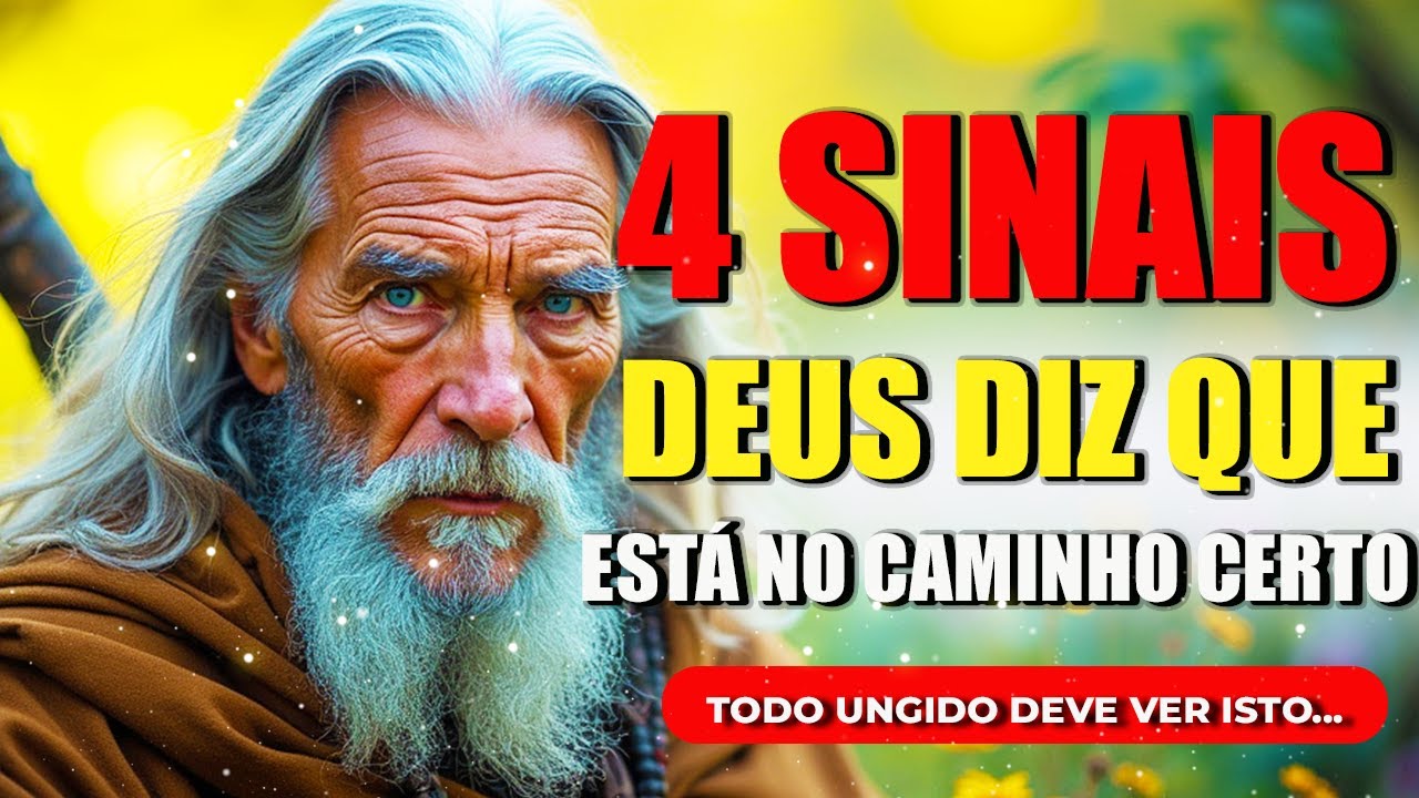 4 Sinais Que Deus Está Dizendo Que Você Está No Caminho Certo #vidaimpactante #oração #fé #biblia