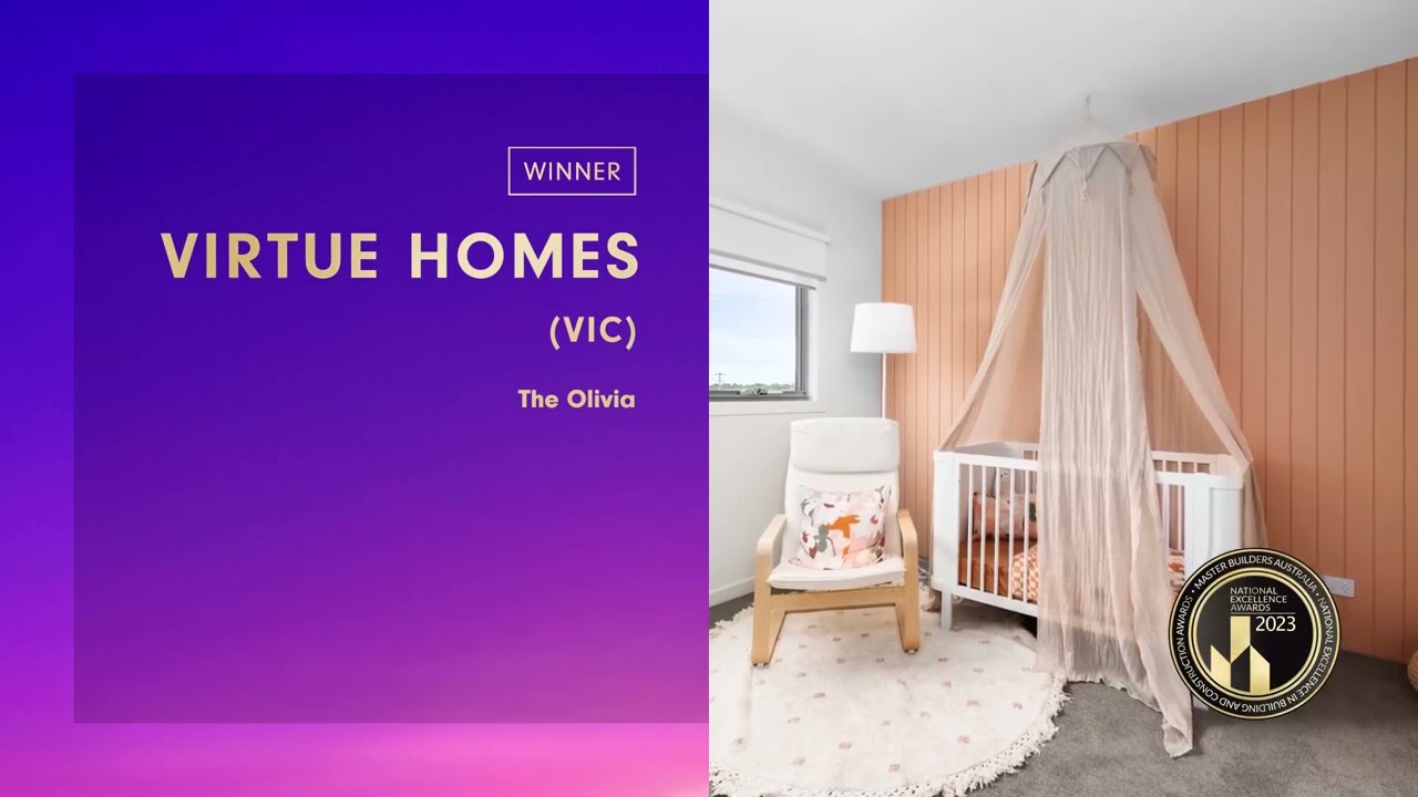 WINNER:🏆 Master Builders Association National Display Home of the Year 2023 $750k - $1Million.