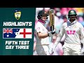 Australia V England 2025 26 Fifth Ashes Test Day Three