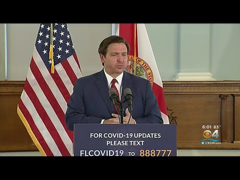 Gov. Ron DeSantis Says Schools Will Remain Closed Until End Of School Year